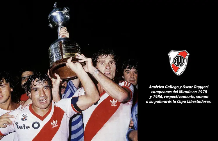 River Plate tuvo grandes noches con dicho escudo en el pecho