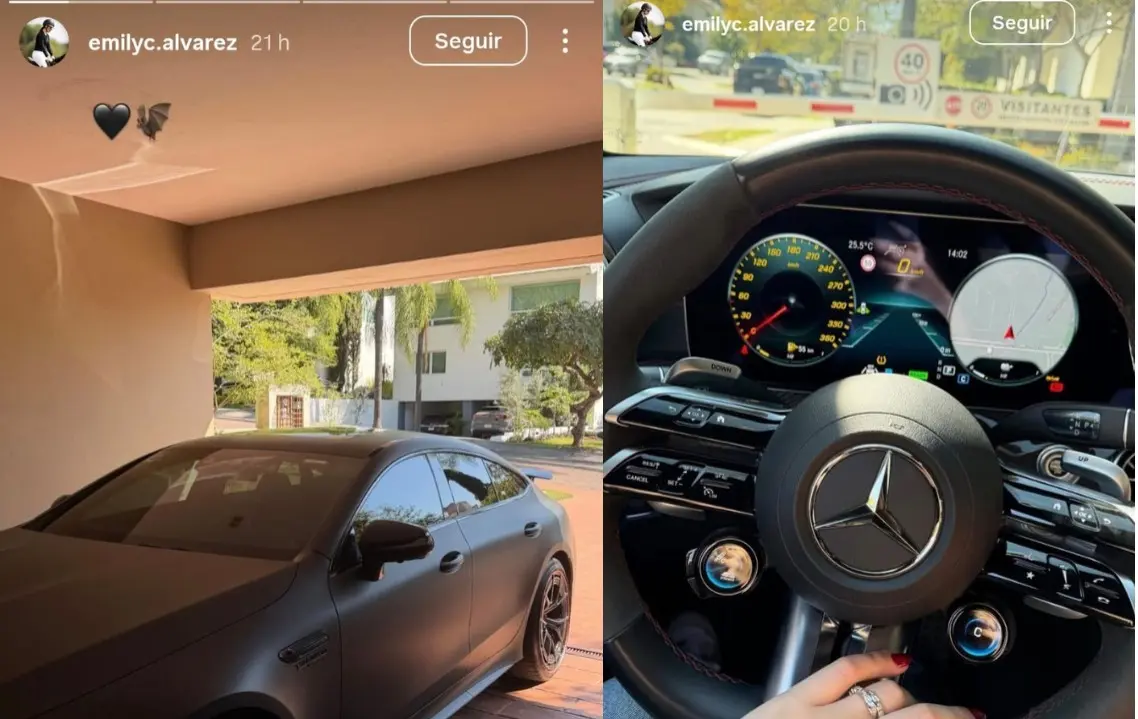 Emily &Aacute;lvarez en instagram.