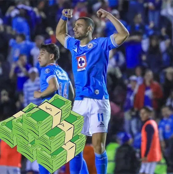 Una fortuna, lo que podr&iacute;a ganar Cruz Azul por Giakoumakis