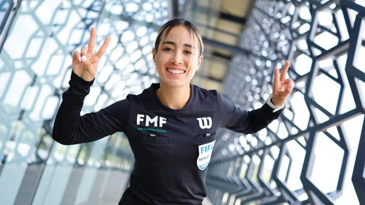  Katia Itzel García,  la sexta mejor árbitra del mundo en  2025 