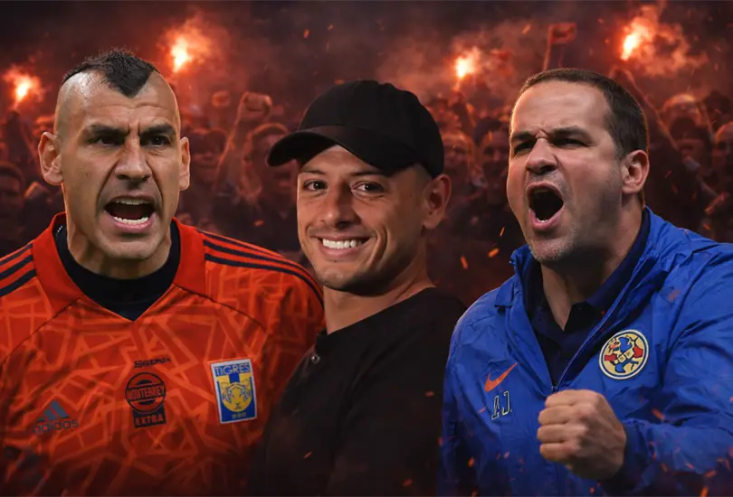 Andr&eacute; Jardine, Chicharito Hern&aacute;ndez y Nahuel Guzm&aacute;n encabezan la lista de los personajes m&aacute;s odiados de la Liga MX en 2025.