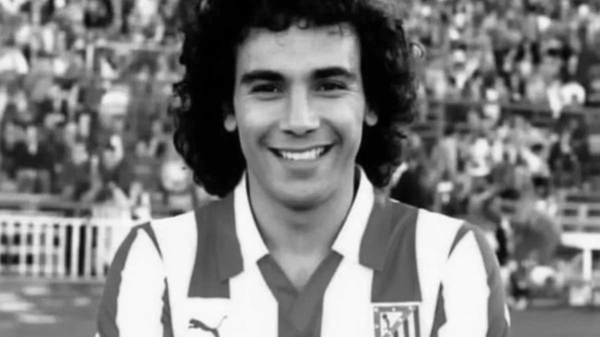  Hugo Sánchez hizo 82 goles con el Atlético de Madrid 