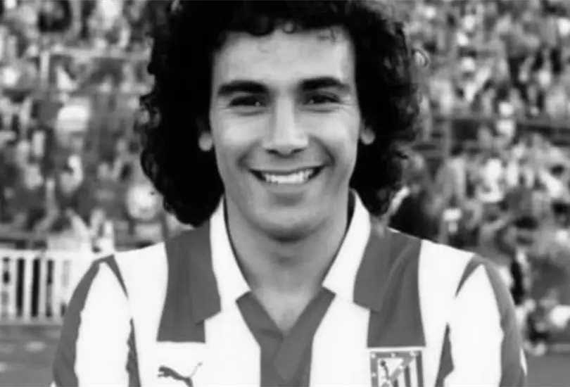 Hugo S&aacute;nchez hizo 82 goles con el Atl&eacute;tico de Madrid