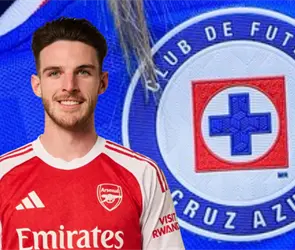 Futbolista de Cruz Azul es captada junto a Declan Rice