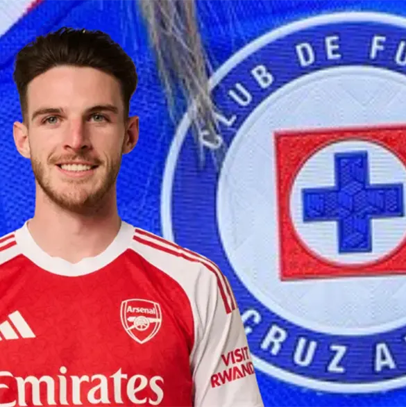 Futbolista de Cruz Azul es captada junto a Declan Rice