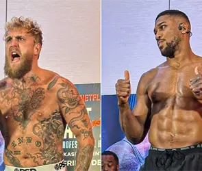 Jake Paul se pronuncia tras el accidente de Anthony Joshua