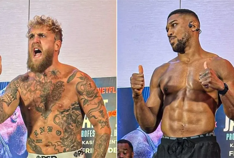 Jake Paul habl&oacute; sobre Anthony Joshua
