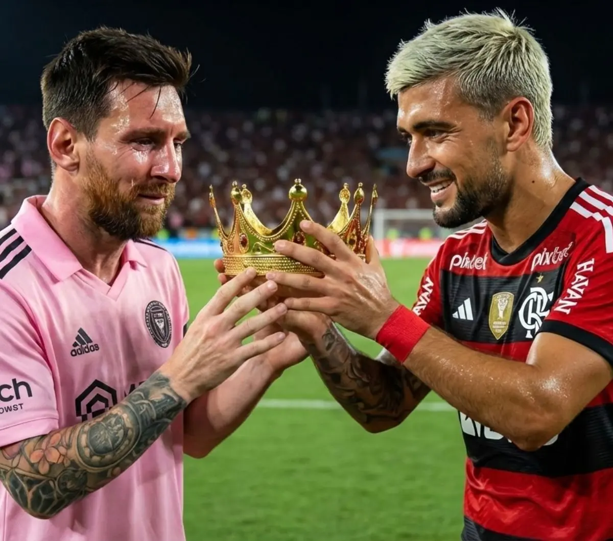  Arrascaeta le quita la corona a Messi 