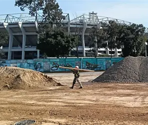 El tiempo se agota y el Estadio Azteca luce retrasado para el Mundial