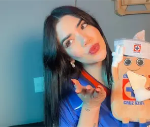 FOTOS: Mich P&eacute;rez, la aficionada de Cruz Azul