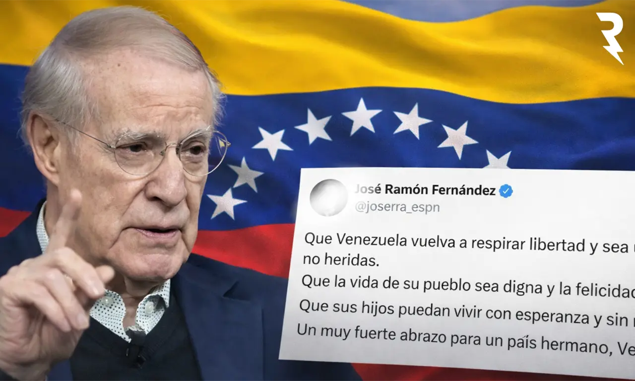  José Ramón Fernández expresó su apoyo a Venezuela, provocando una ola de reacciones a favor y en contra en redes sociales. 