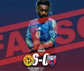 Atlante desmiente partido contra Am&eacute;rica y hat-trick de Maximin
