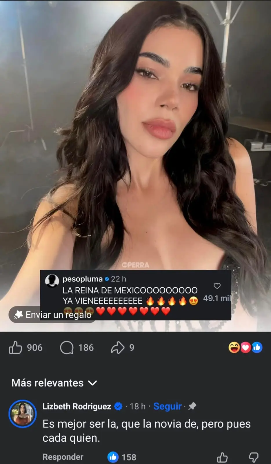 Lizbeth Rodr&iacute;guez sobre Kenia Os