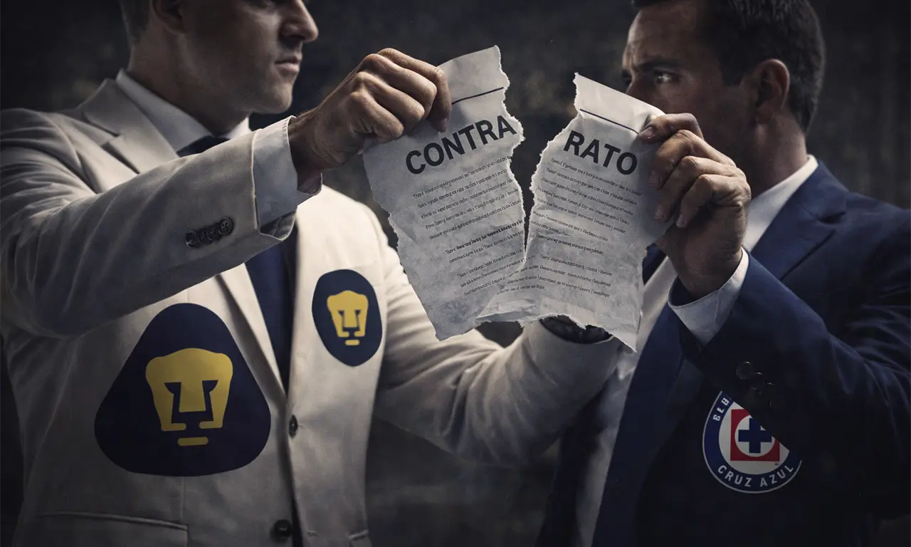  La decisión de Pumas de no renovar el contrato con Cruz Azul desató críticas y versiones. 