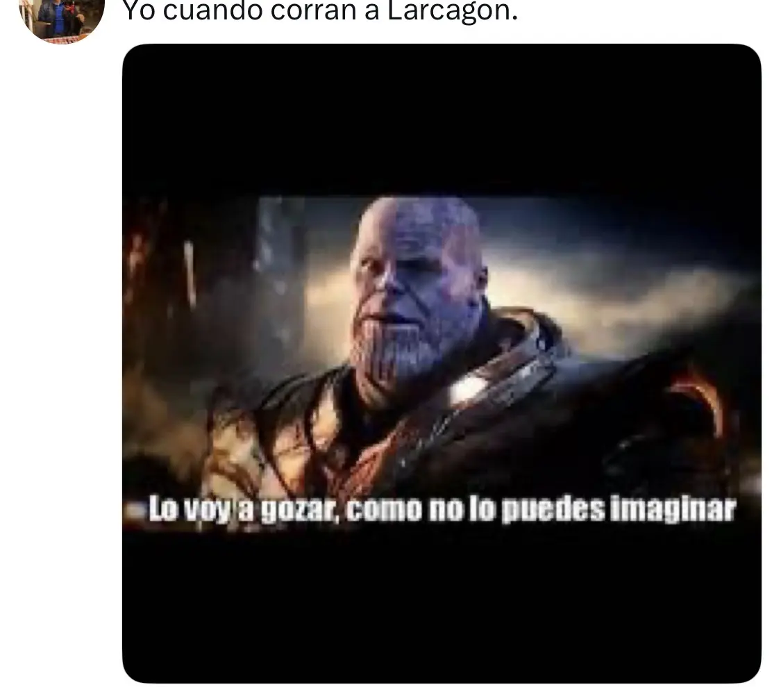 Fuera larcalon Fuera larcalon