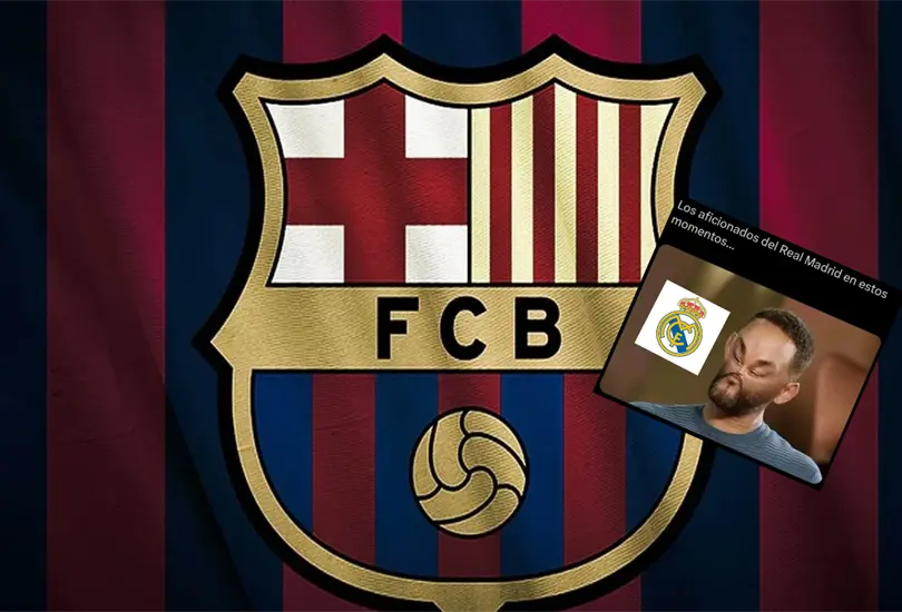 Los mejores memes del Barcelona vs Real Madrid.