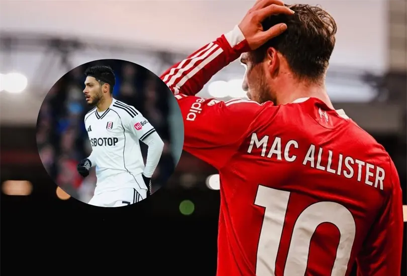 Mac Allister se desvive por Jim&eacute;nez