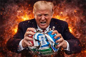 Donald Trump le pone fuerte golpe a la FIFA y al Mundial 2026
