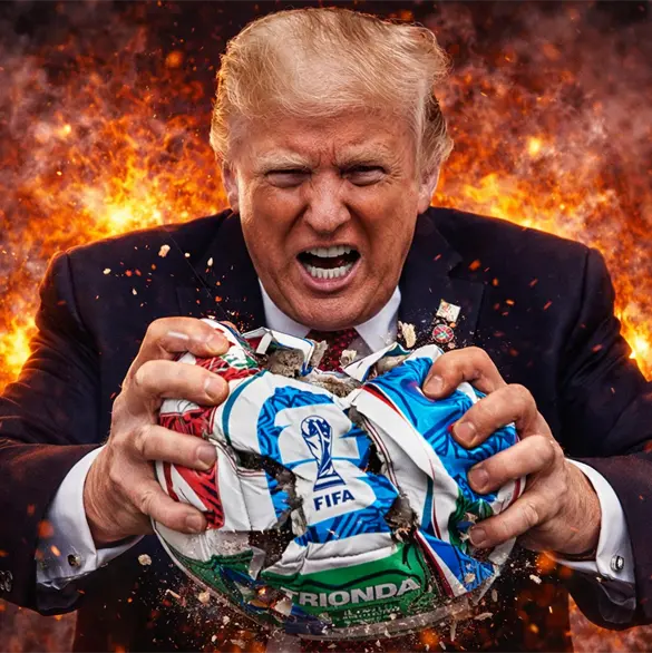 Donald Trump le pone fuerte golpe a la FIFA y al Mundial 2026