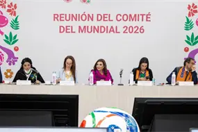 Gobierno de la CMDX presume avances rumbo al Mundial