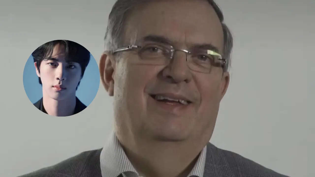  Marcelo Ebrard/Jin (BTS) 