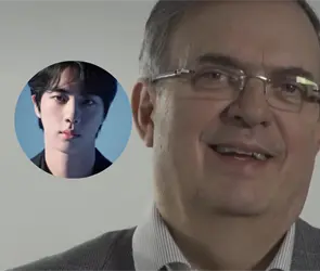 Marcelo Ebrard dice haber convencido a BTS de venir a M&eacute;xico