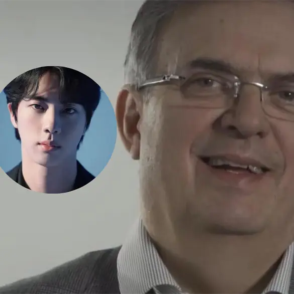 Marcelo Ebrard dice haber convencido a BTS de venir a M&eacute;xico