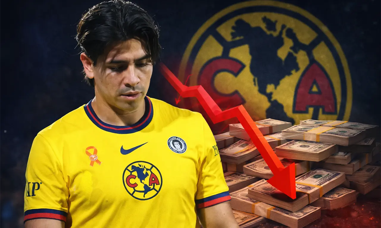  La posible salida de Víctor Dávila obligaría al América a asumir una pérdida millonaria muy por debajo de su inversión inicial. 