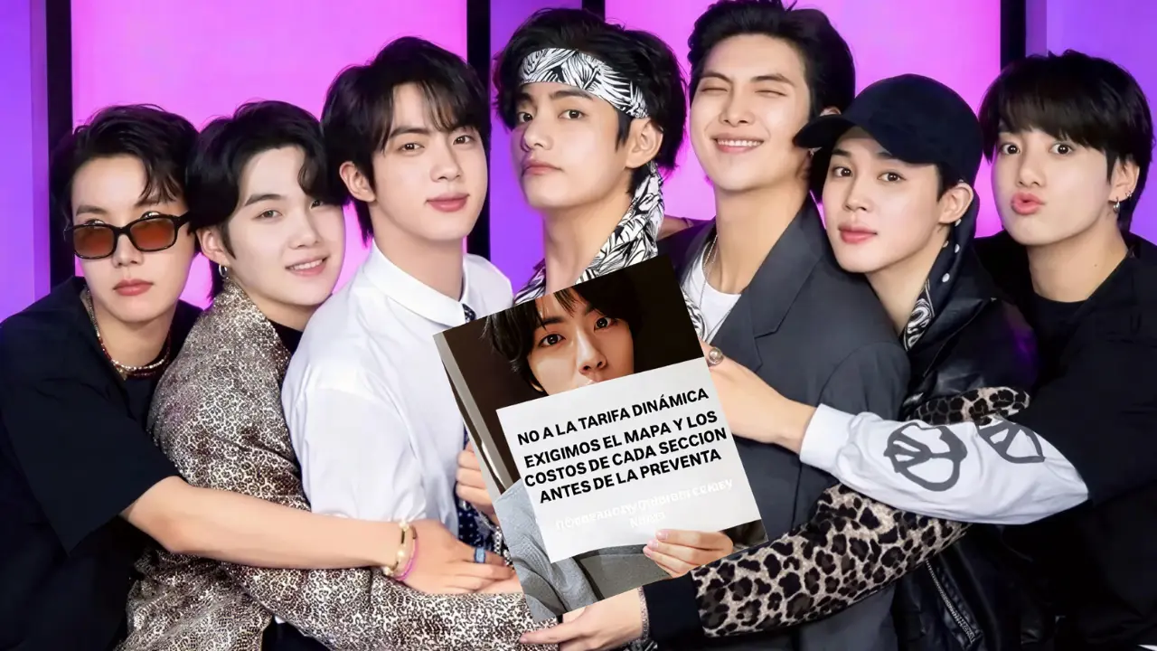  ARMY explota en redes contra Ticketmaster. 