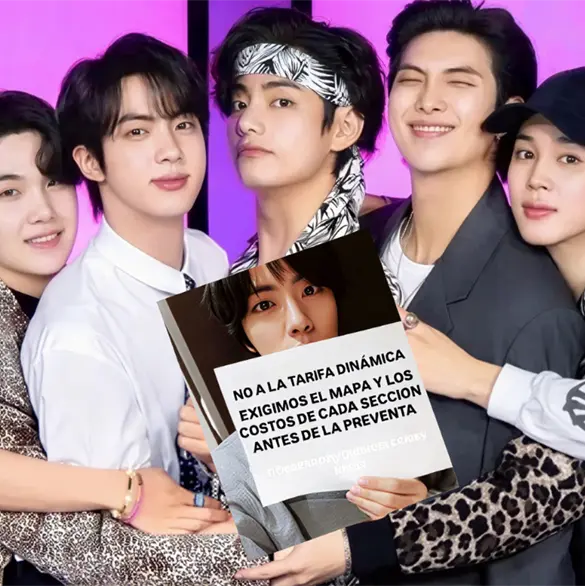 Crece molestia de ARMY con Ticketmaster por ocultar informaci&oacute;n de BTS