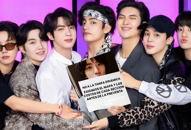 ARMY explota en redes contra Ticketmaster.