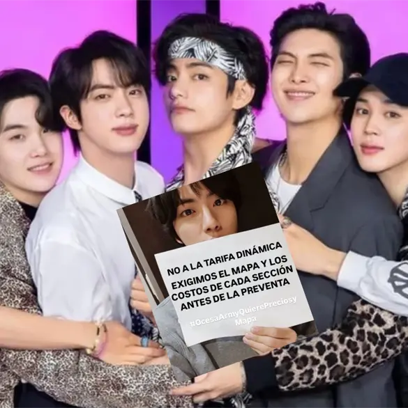 Crece molestia de ARMY por falta de informaci&oacute;n de Ticketmaster para BTS