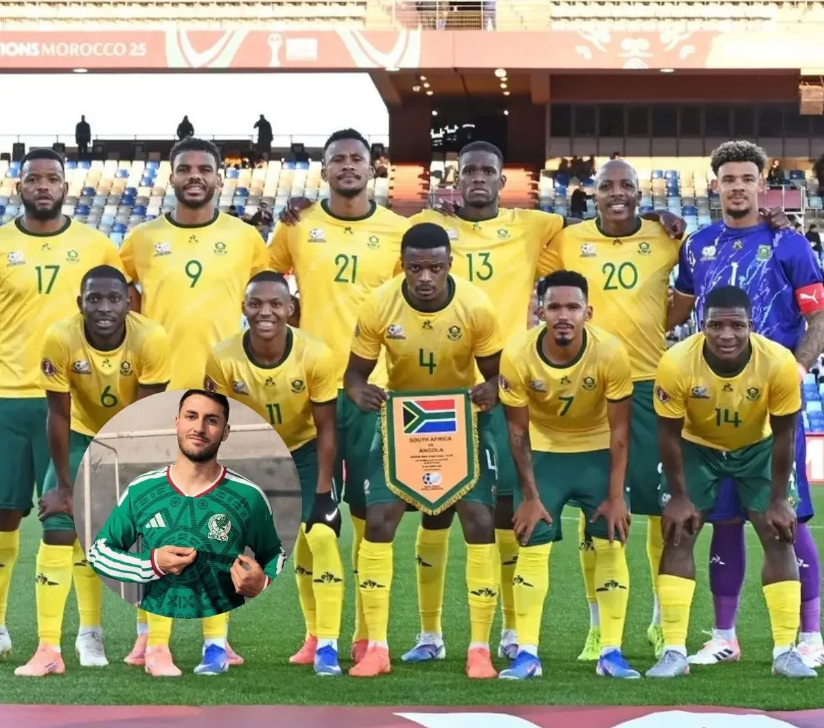  Sudáfrica ya eligió ciudad para su campamento en México 