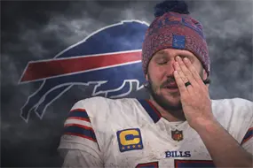 Josh Allen, entre l&aacute;grimas: los Bills caen en playoffs ante los Broncos