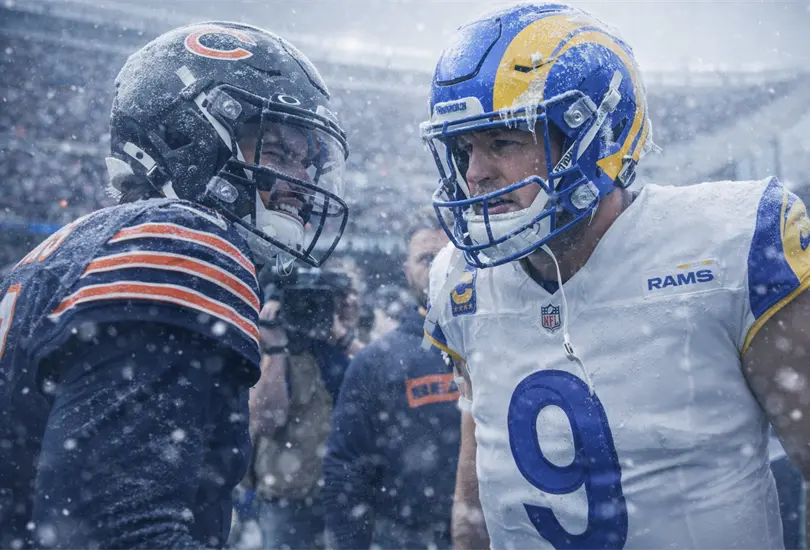 &iexcl;Bajo Cero! A esta temperatura se juega el Bears vs Rams.