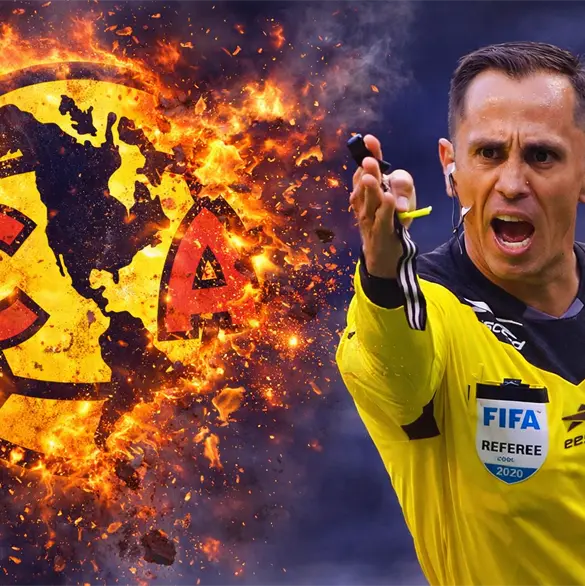 Am&eacute;rica explota y protesta por el arbitraje tras empate ante Pachuca