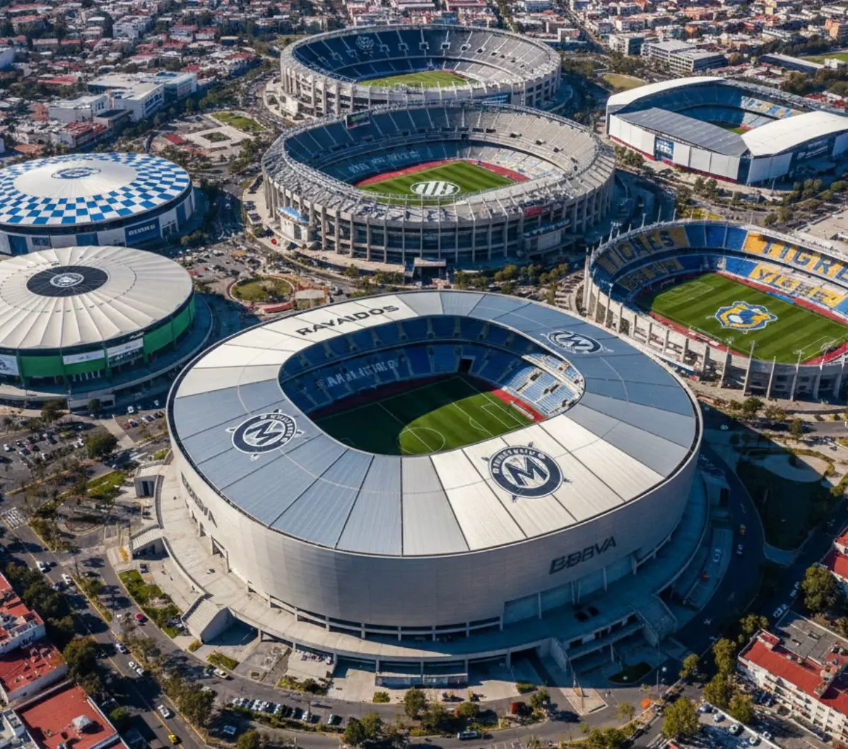  Clubes de la Liga Mx sin estadio 