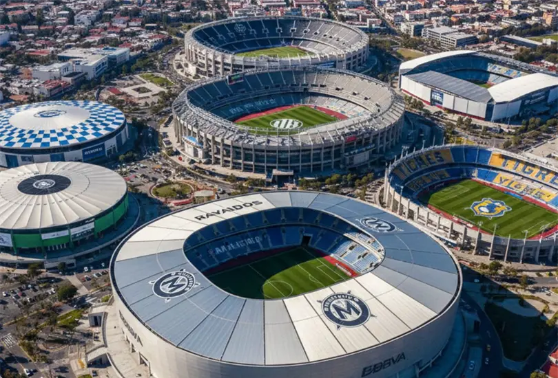 Clubes de la Liga Mx sin estadio