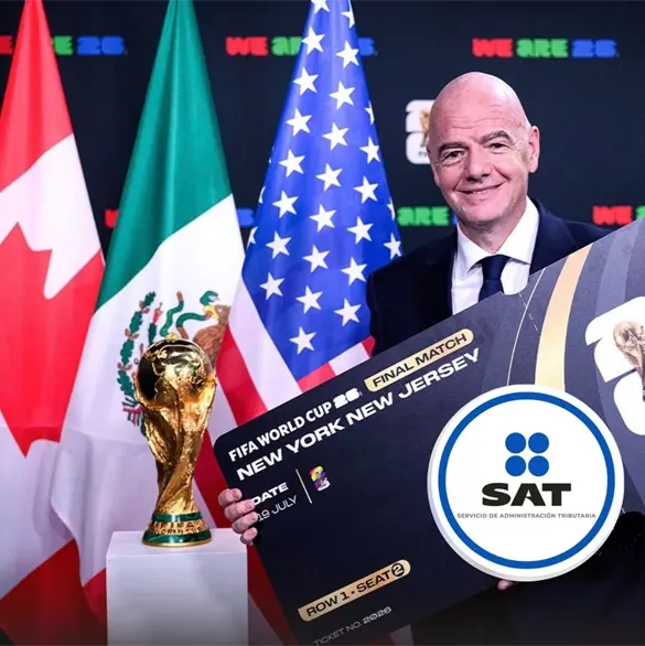 &iexcl;C&aacute;iganle con la lana! El SAT avisa de impuestos a los mundialistas