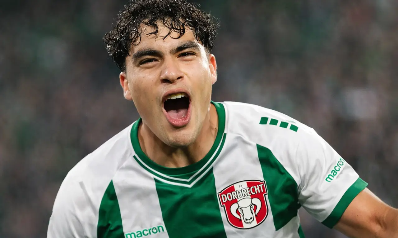  Así fue el primer gol de Stephano Carrillo en Europa 