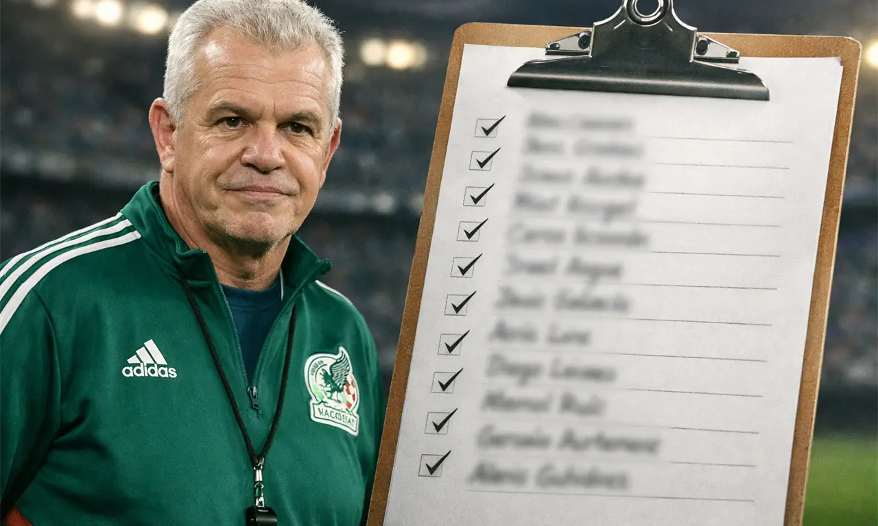  Aguirre perfila al Tri: ya tiene el 80% de la lista mundialista 