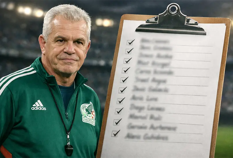 Aguirre perfila al Tri: ya tiene el 80% de la lista mundialista Aguirre perfila al Tri: ya tiene el 80% de la lista mundialista