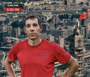 Honnold Hace Historia: escal&oacute; el rascacielos Taipei 101 sin cuerdas