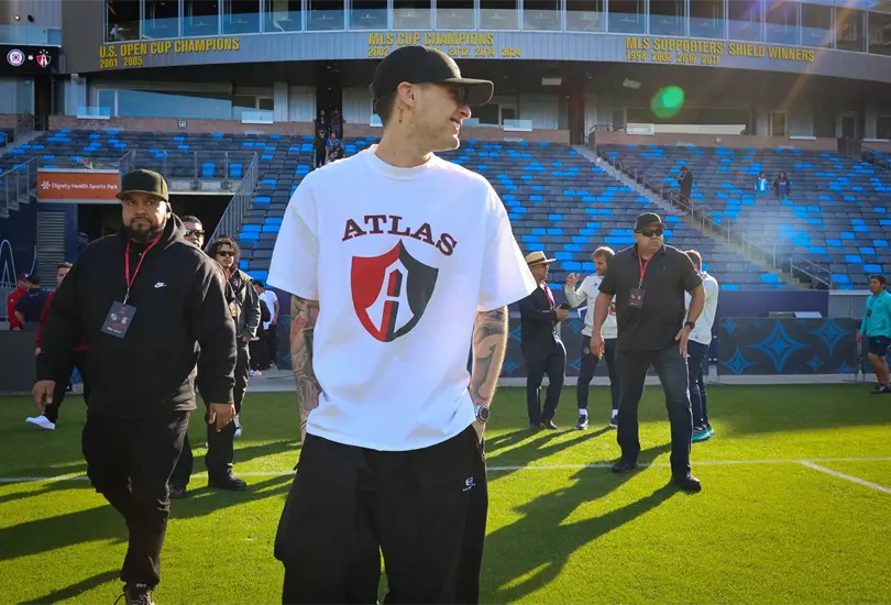 Peso Pluma, nuevo l&iacute;der animador del Atlas