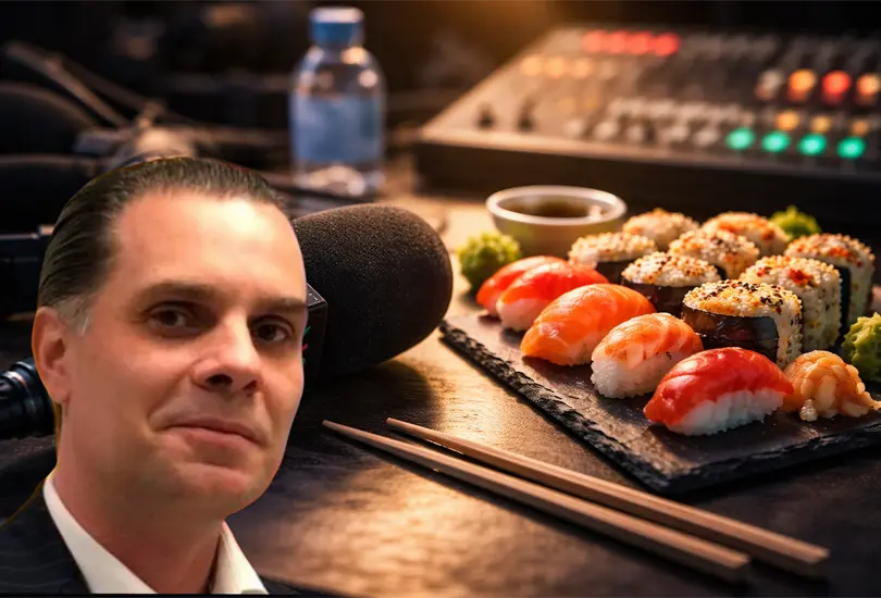 Martinoli relató en su podcast cómo la presión baja y la visión borrosa lo dejaron fuera del micrófono. Martinoli relató en su podcast cómo la presión baja y la visión borrosa lo dejaron fuera del micrófono.