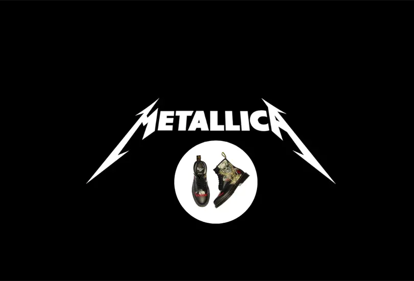 Metallica lanza sus propias botas en colaboración con Dr. Martens Metallica lanza sus propias botas en colaboración con Dr. Martens