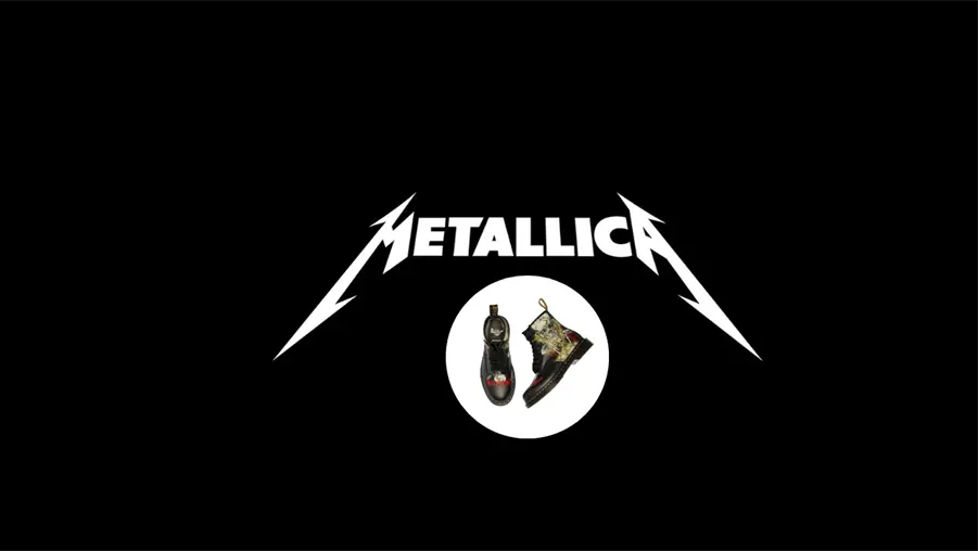 Metallica lanza sus propias botas en colaboraci&oacute;n con Dr. Martens