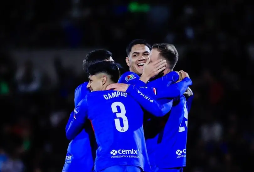 Cruz Azul 4-2 Ju&aacute;rez: La M&aacute;quina manda en la frontera