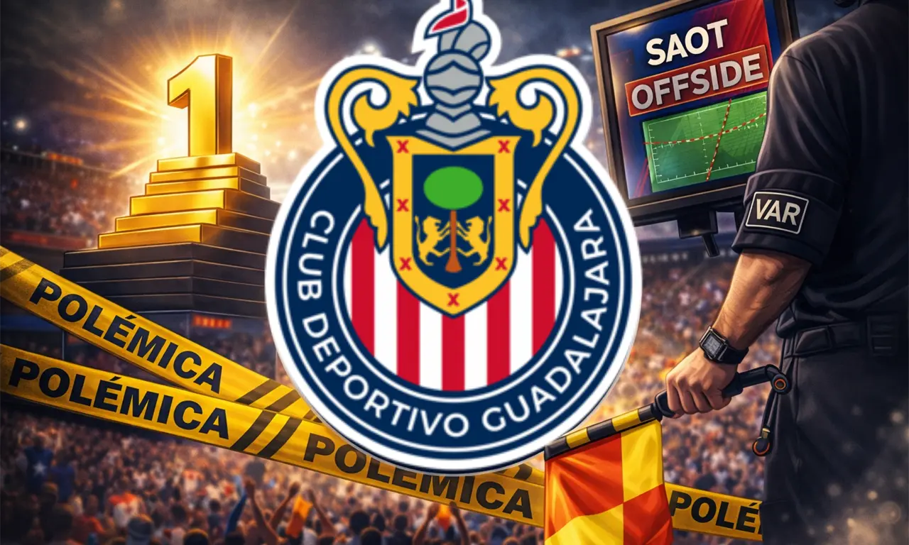  Con arbitraje cuestionado, Chivas se mantiene como superlíder. 