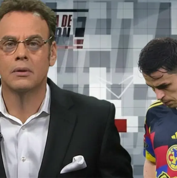 David Faitelson minimiza el paso de Álvaro Fidalgo por América David Faitelson minimiza el paso de Álvaro Fidalgo por América